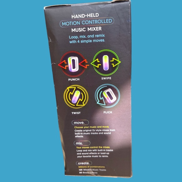 RUKUSfx Motion-Controlled Music Mixer, Lights & Sound Mixer. Great Gift. NWT. - Picture 3 of 10